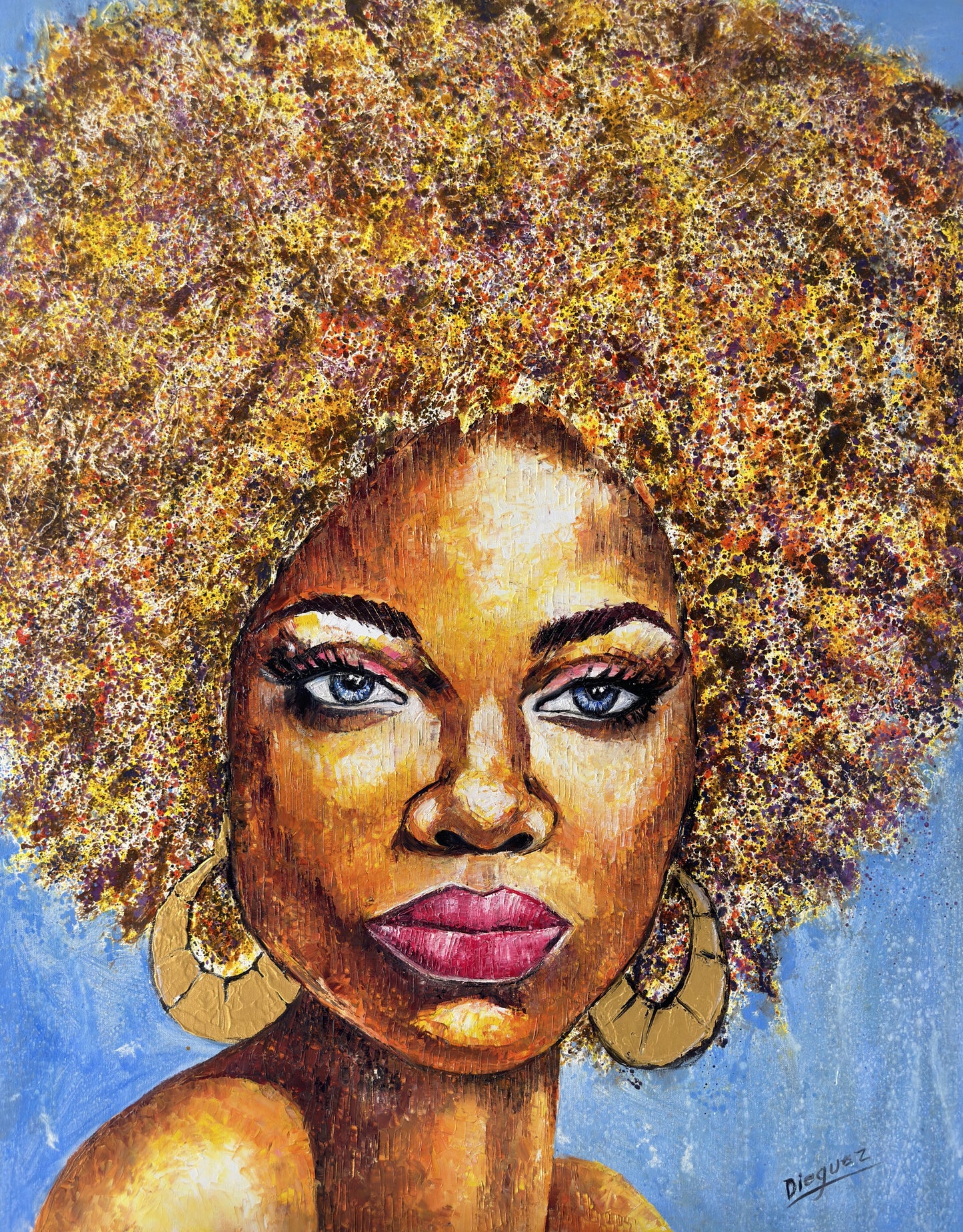 ROSTROS AFRO SEIS