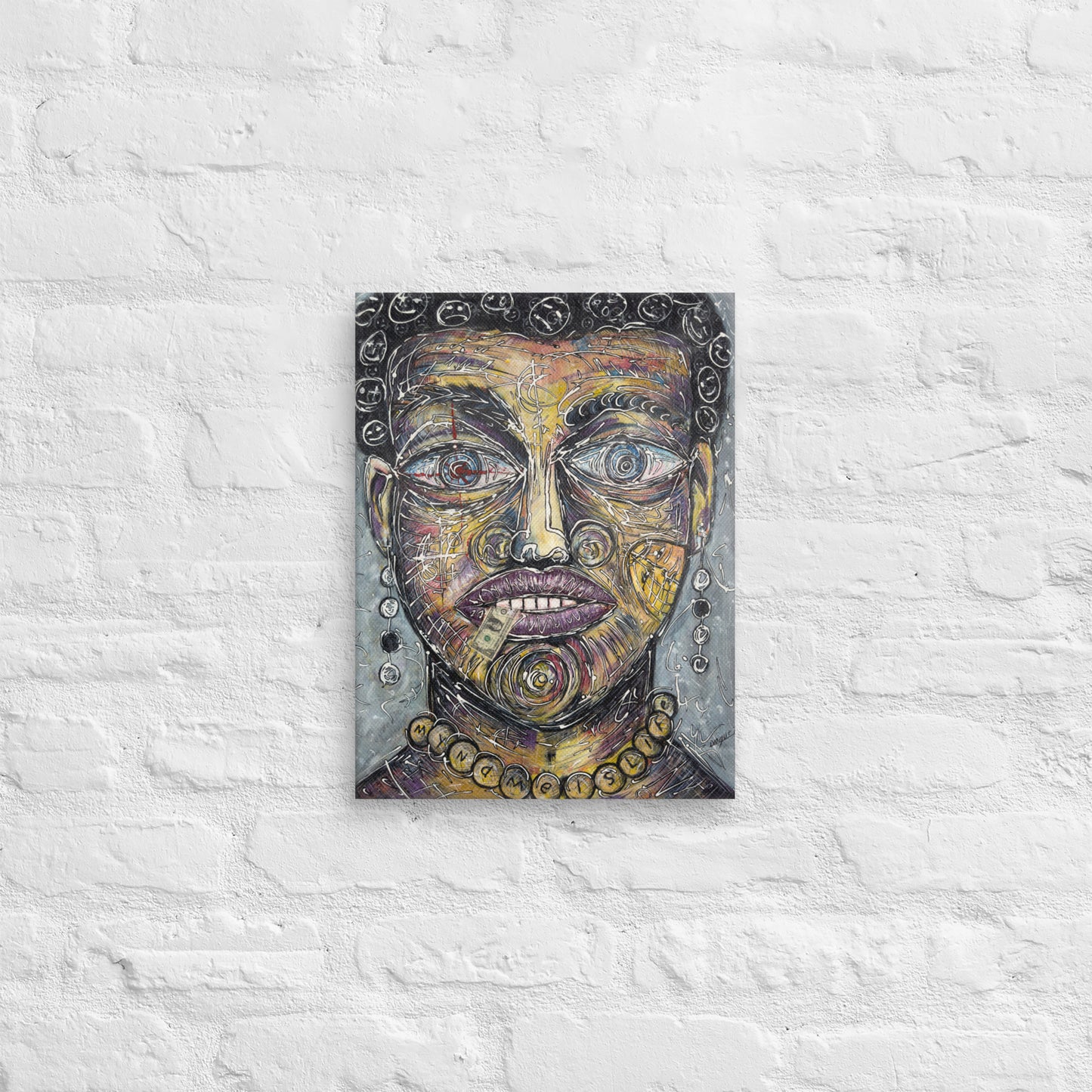 "MONEY MONEY" IMPRESIÓN DIGITAL LIENZO COLECCIÓN LA HABANA