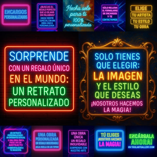 "Encargos Personalizados: Regala Magia en Forma de Arte Único y Exclusivo"