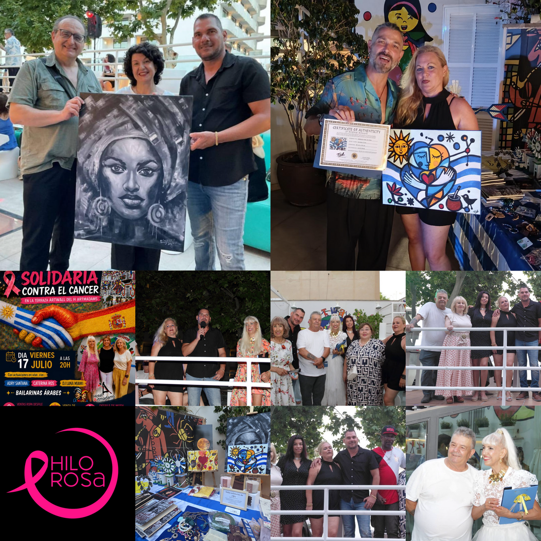 🎨✨Primer evento solidario por la Fiesta de la Independencia de Uruguay en Mallorca✨🎨
