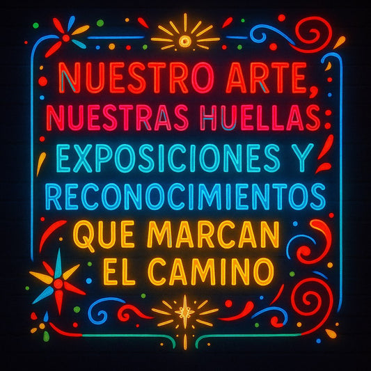 “Nuestro arte, nuestras huellas: exposiciones y reconocimientos que marcan el camino”