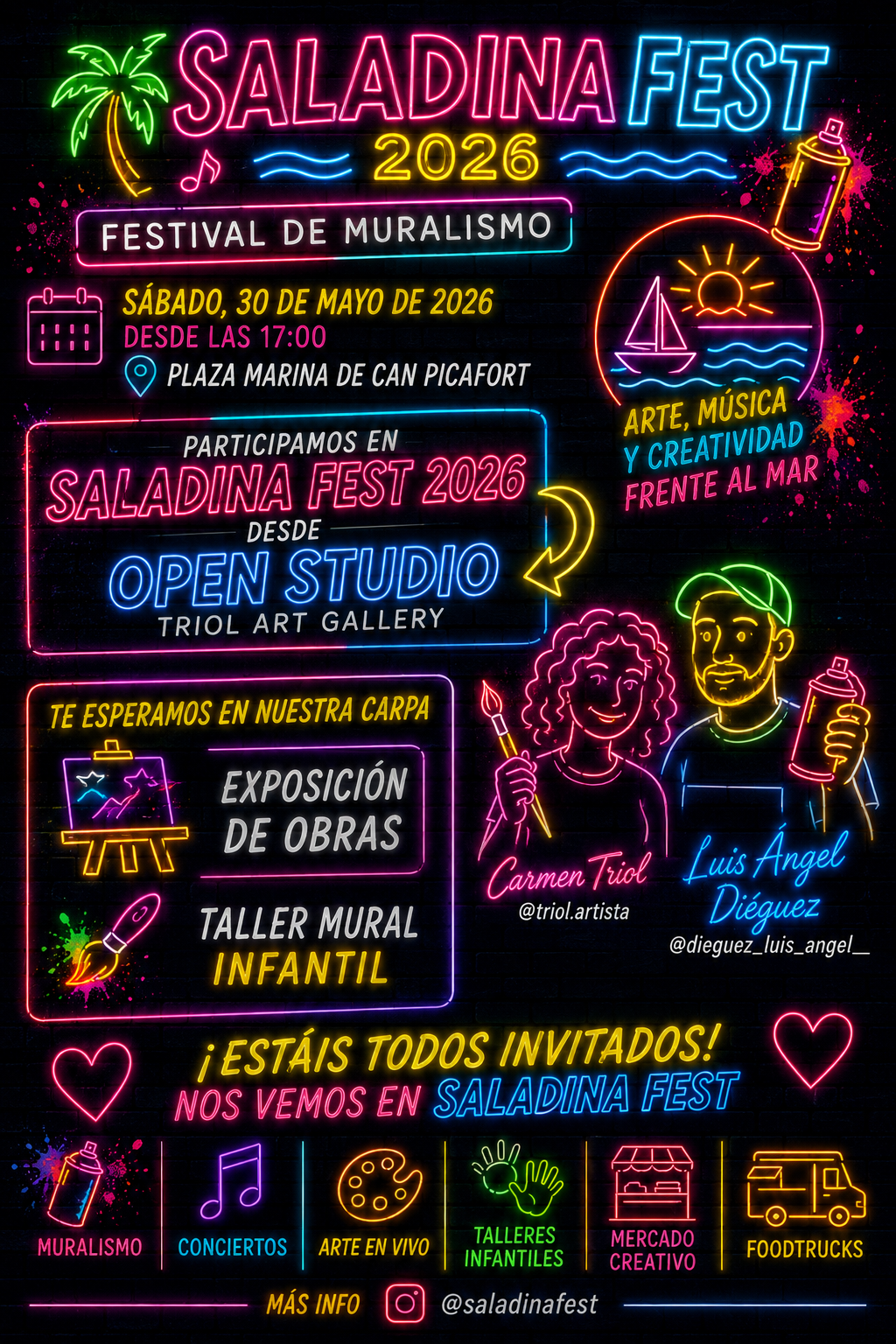 🌟FIESTA DE INAUGURACIÓN SALADINA FEST 2026 CAN PICAFORT-MALLORCA