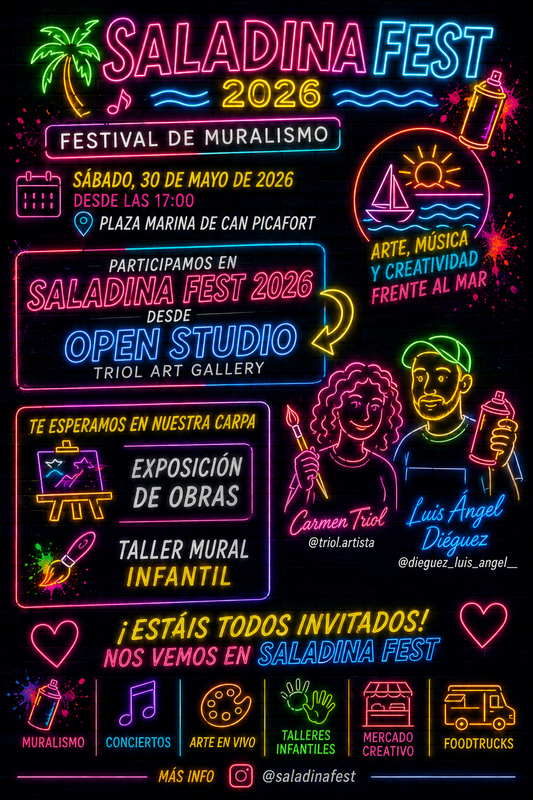 🌟FIESTA DE INAUGURACIÓN SALADINA FEST 2026 CAN PICAFORT-MALLORCA
