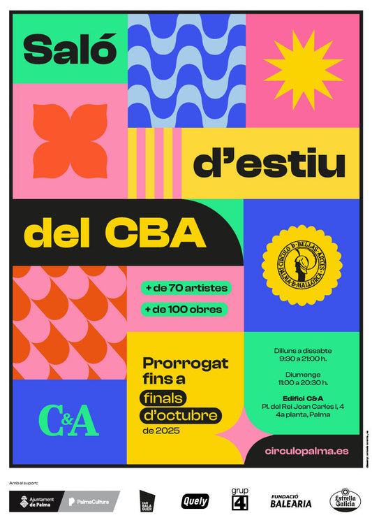 ✨ La exposición “Saló d’estiu del CBA” se prorroga hasta finales de octubre ✨