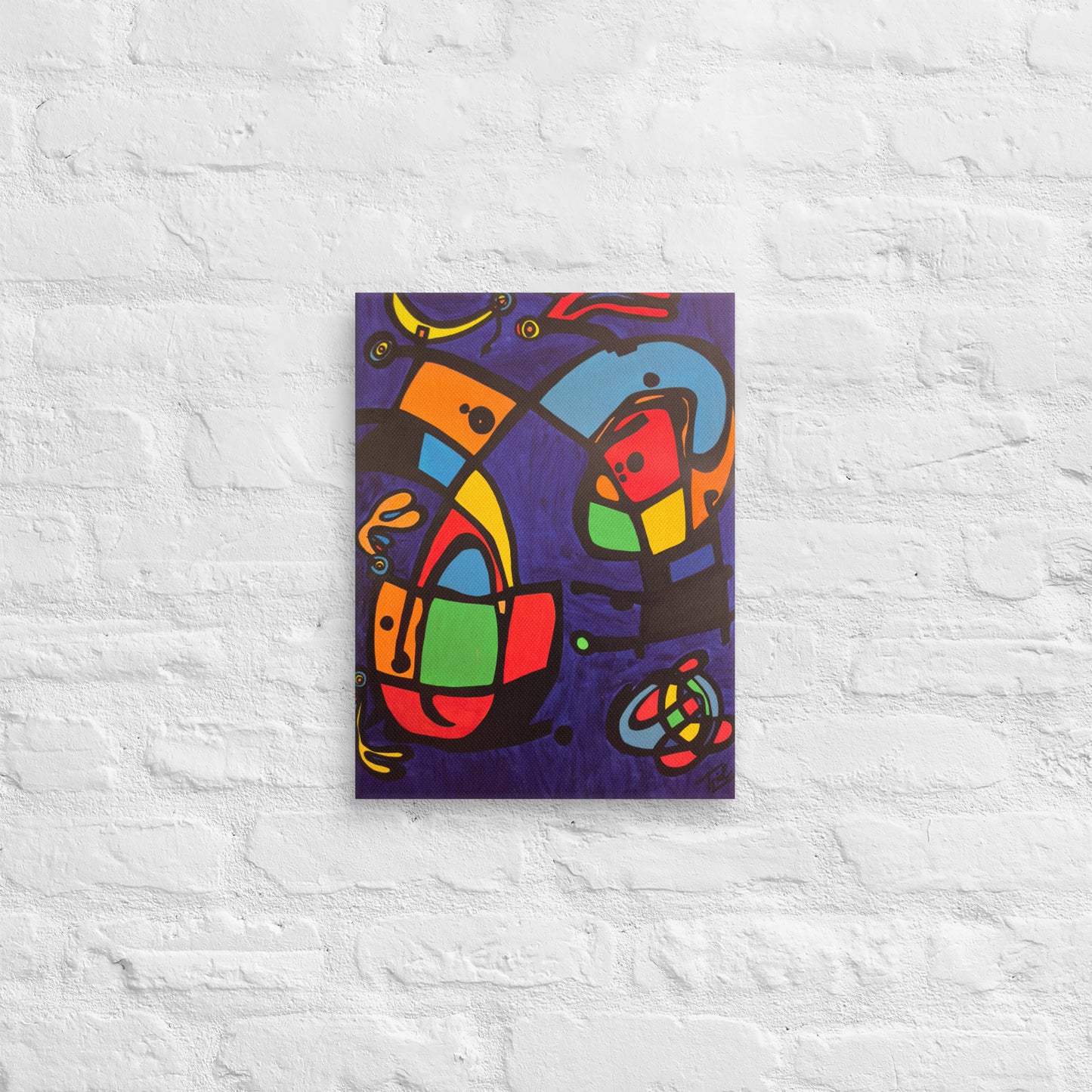 "THE CHARACTER" DIGITAL PRINT CANVAS MIRÓ SPECIAL SERIES