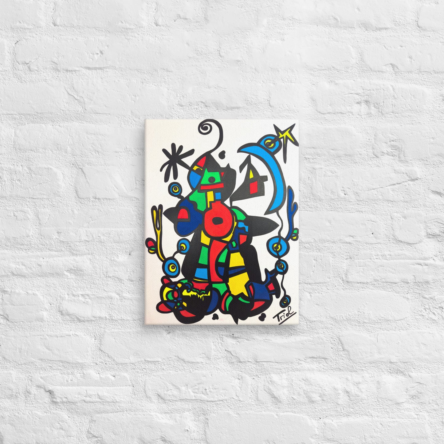 "TRANSFORMATION" DIGITAL PRINT CANVAS MIRÓ SPECIAL SERIES