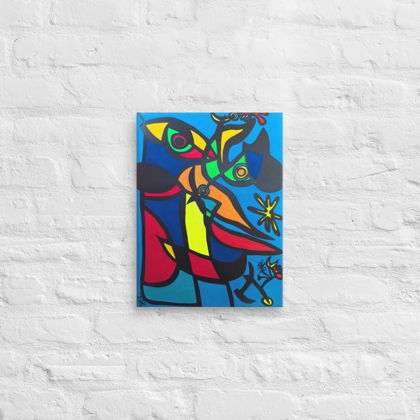 "BIRDS" DIGITAL PRINT CANVAS MIRÓ SPECIAL SERIES