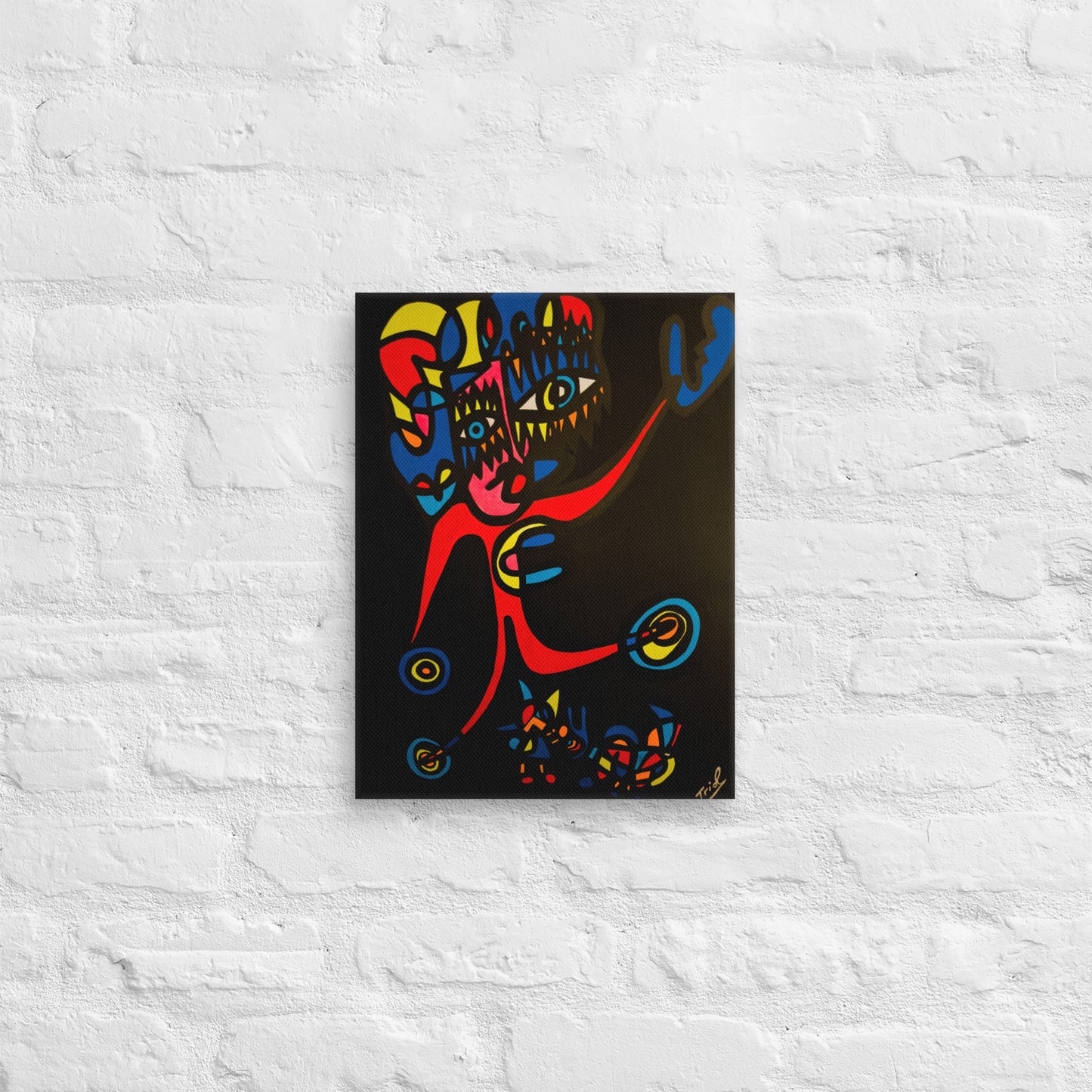 "THE DANCER OF THE STARS" DIGITAL PRINT CANVAS COLLECTION THE WORLDS OF TRIOL