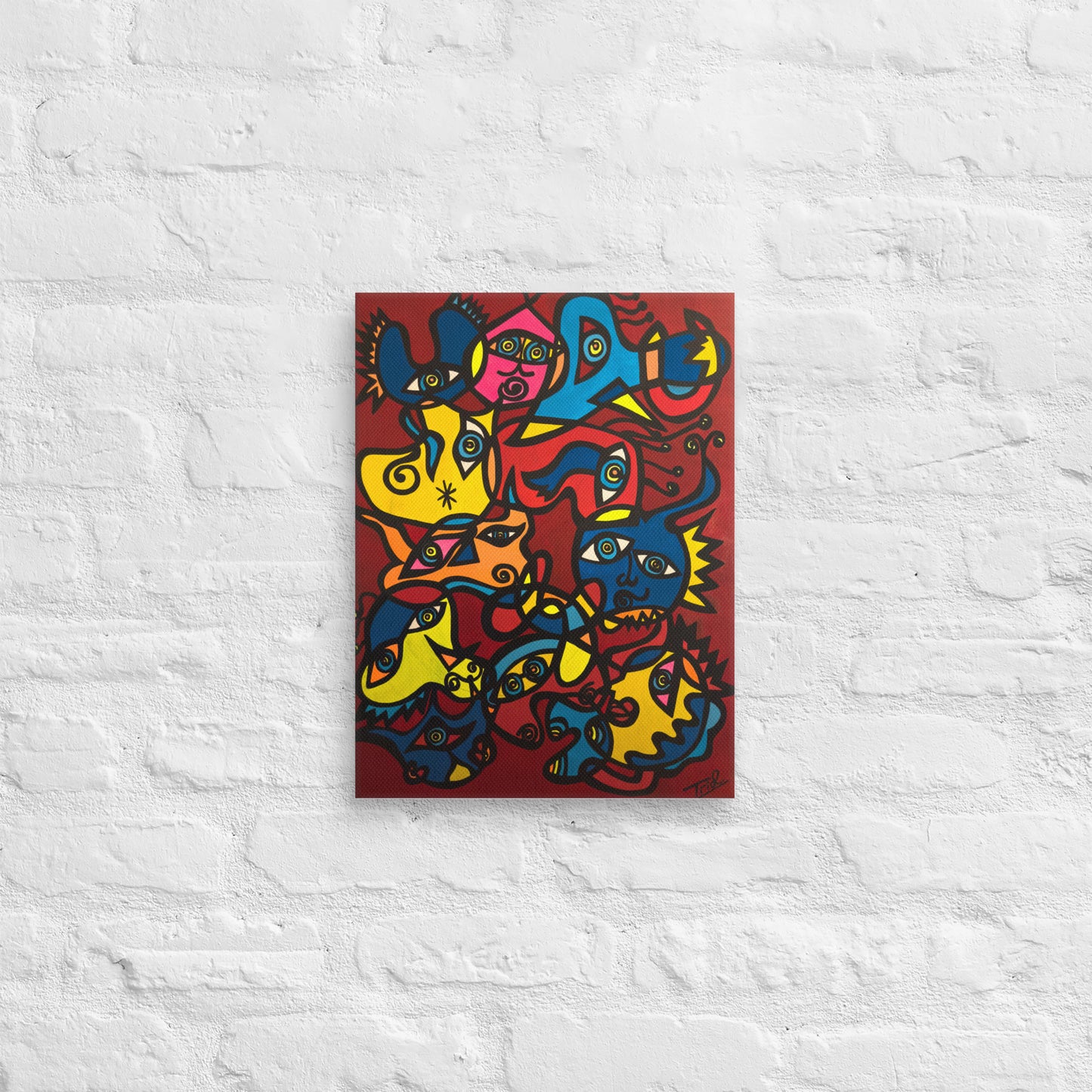 "DIVERSITY" DIGITAL PRINT CANVAS COLLECTION THE WORLDS OF TRIOL