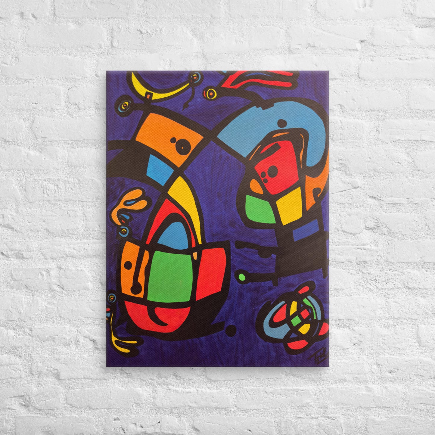 "THE CHARACTER" DIGITAL PRINT CANVAS MIRÓ SPECIAL SERIES