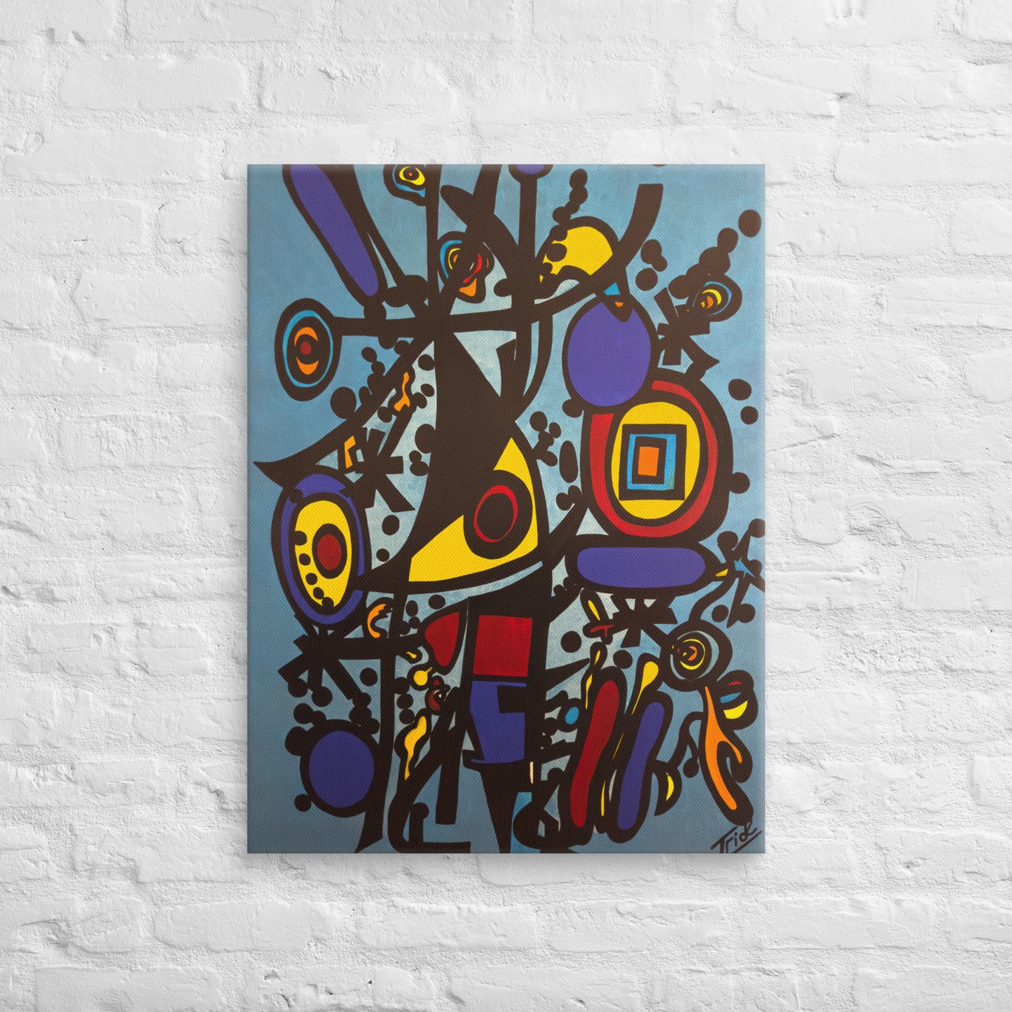 "THE ARTIST" DIGITAL PRINT CANVAS MIRÓ SPECIAL SERIES