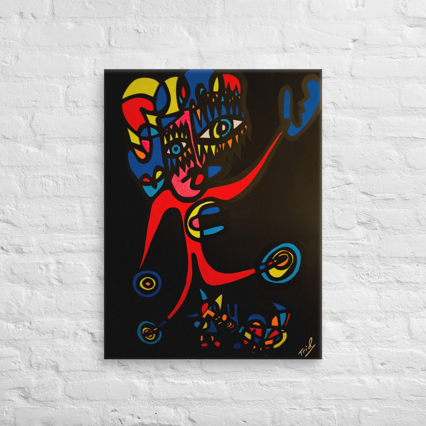 "THE DANCER OF THE STARS" DIGITAL PRINT CANVAS COLLECTION THE WORLDS OF TRIOL