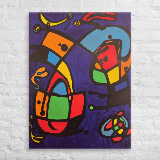 "THE CHARACTER" DIGITAL PRINT CANVAS MIRÓ SPECIAL SERIES