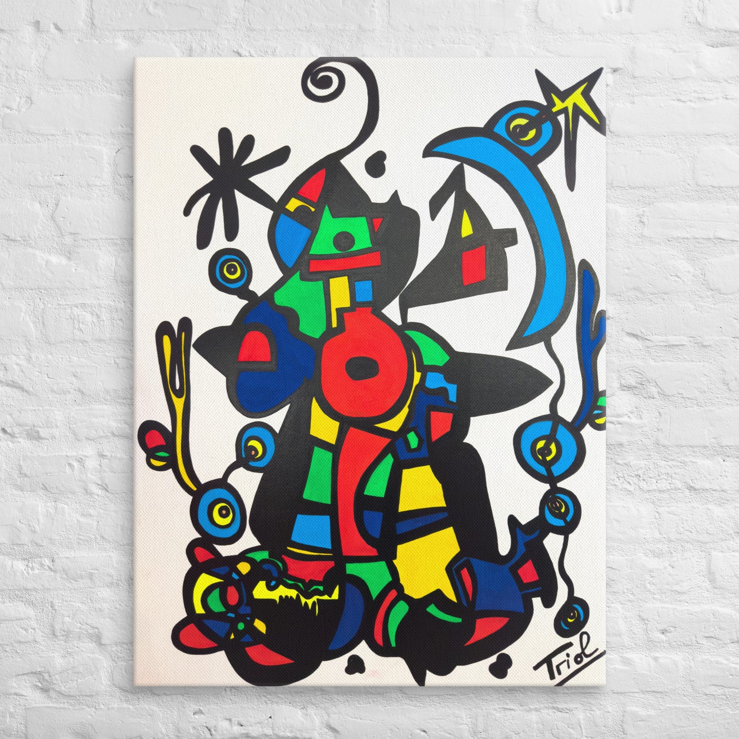 "TRANSFORMATION" DIGITAL PRINT CANVAS MIRÓ SPECIAL SERIES