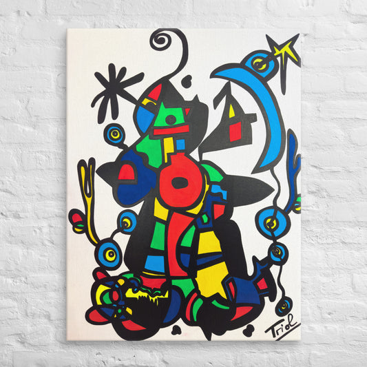 "TRANSFORMACIÓN" IMPRESIÓN DIGITAL LIENZO SERIE ESPECIAL MIRÓ