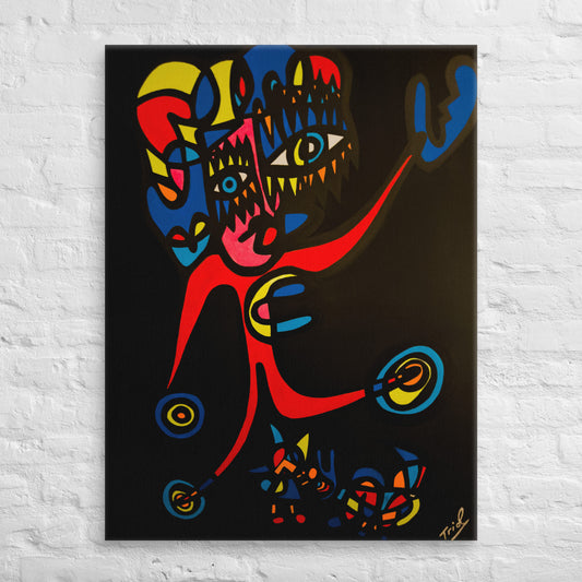 "THE DANCER OF THE STARS" DIGITAL PRINT CANVAS COLLECTION THE WORLDS OF TRIOL